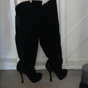 Black boots